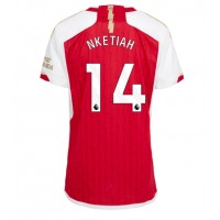 Camisa de time de futebol Arsenal Eddie Nketiah #14 Replicas 1º Equipamento Feminina 2023-24 Manga Curta